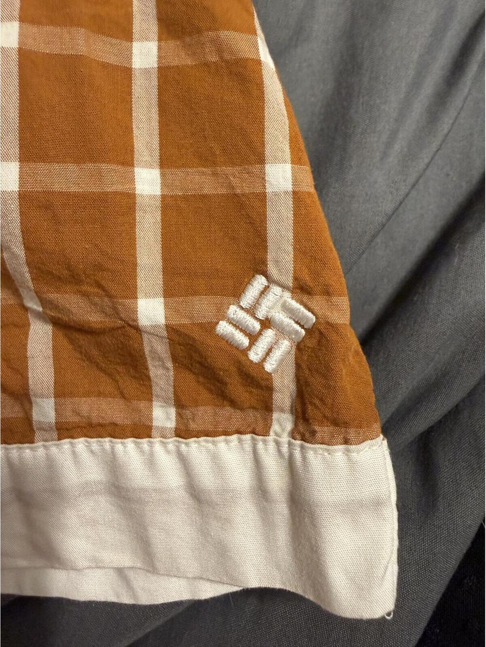 Texas Longhorns Columbia Sportswear Burnt Orange Plaid Sleeveless Dress Size M - Picture 4 of 5